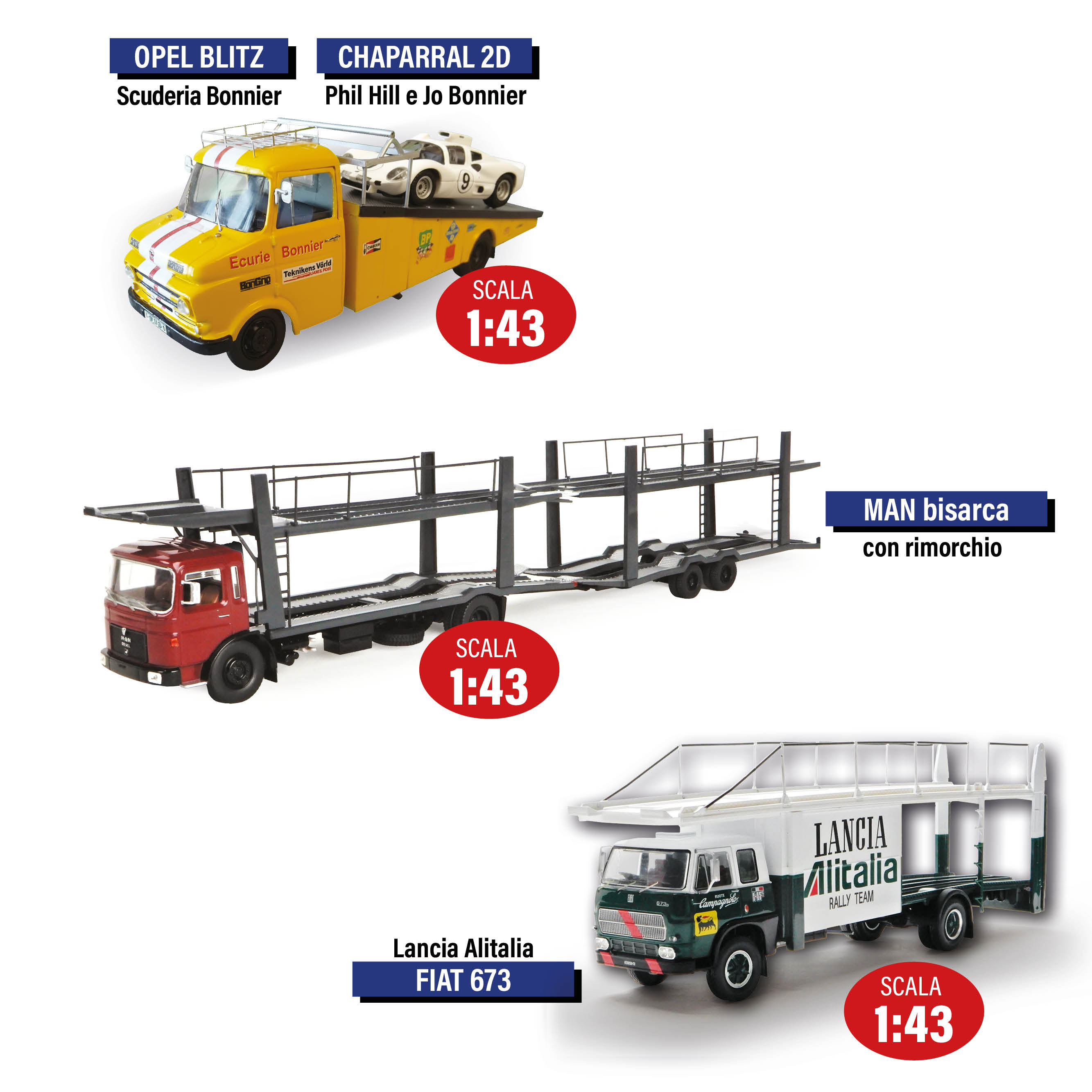 Tre oggetti esclusivi!