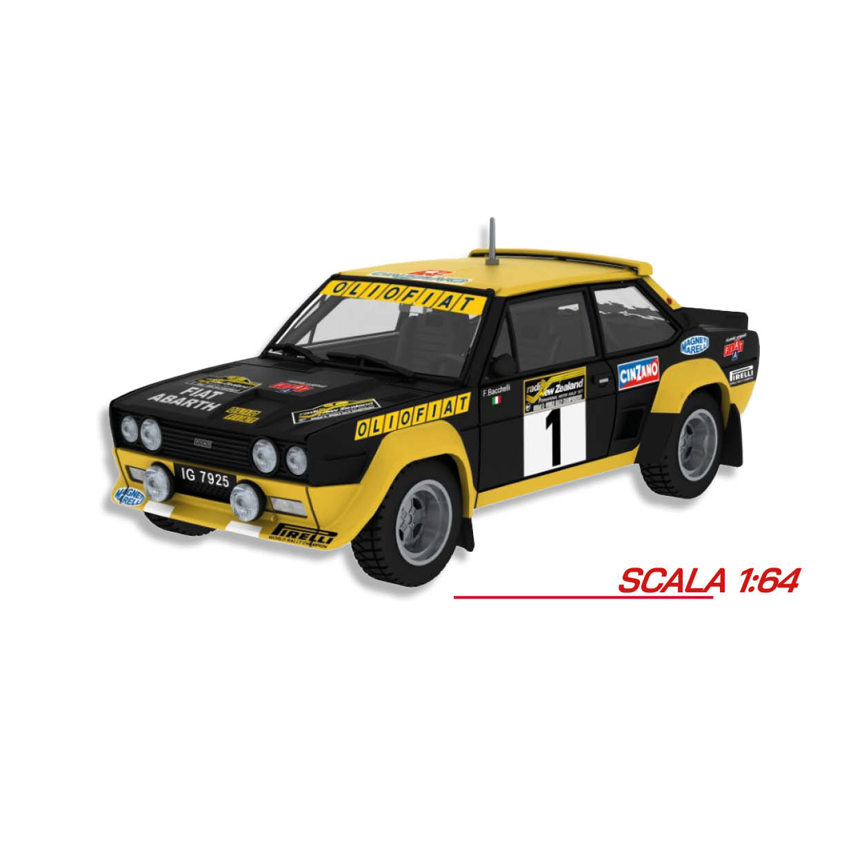 FIAT 131 ABARTH - South Pacific Rally 1977