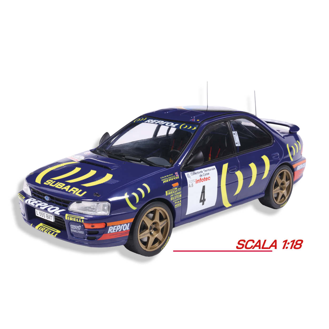 SUBARU IMPREZA - Tour de Corse 1995