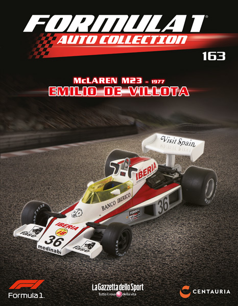 McLAREN M23 - 1977-Emilio De Villota