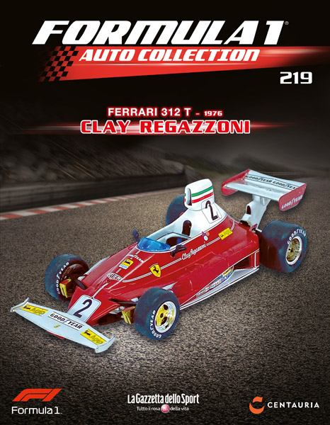 FERRARI 312T - 1976 -  Clay Regazzoni