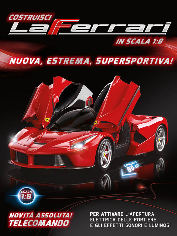 Costruisci la tua Ferrari 250 GTO scala 1:8 Fascicolo numero 1 Nuovo! 