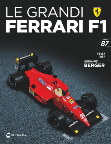 Le grandi Ferrari F1