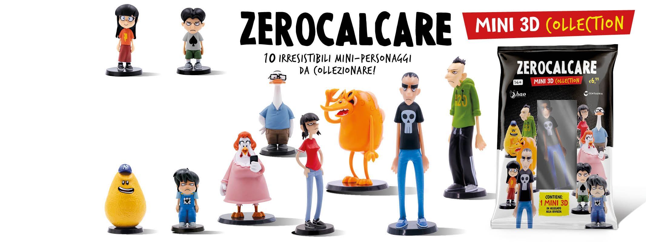 Zerocalcare Mini 3D Collection 2023