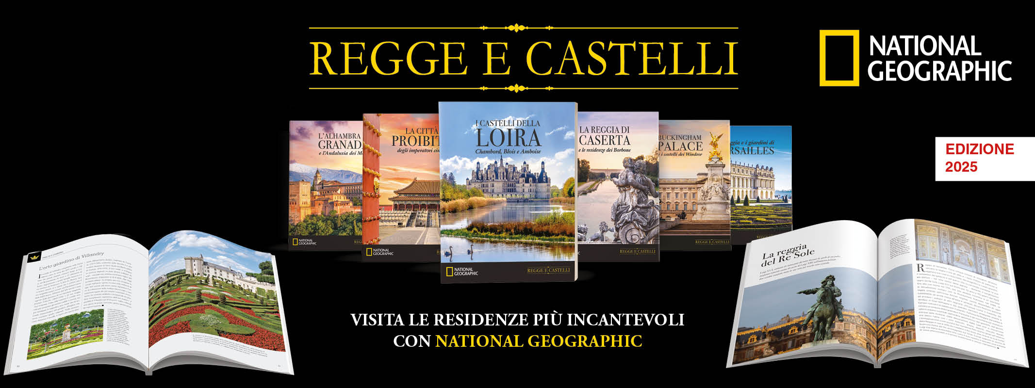 Regge e Castelli - National Geographic (edizione 2025)
