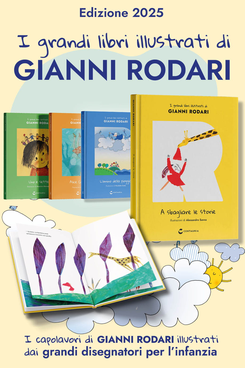 I grandi libri illustrati di Gianni Rodari - Edizione 2025