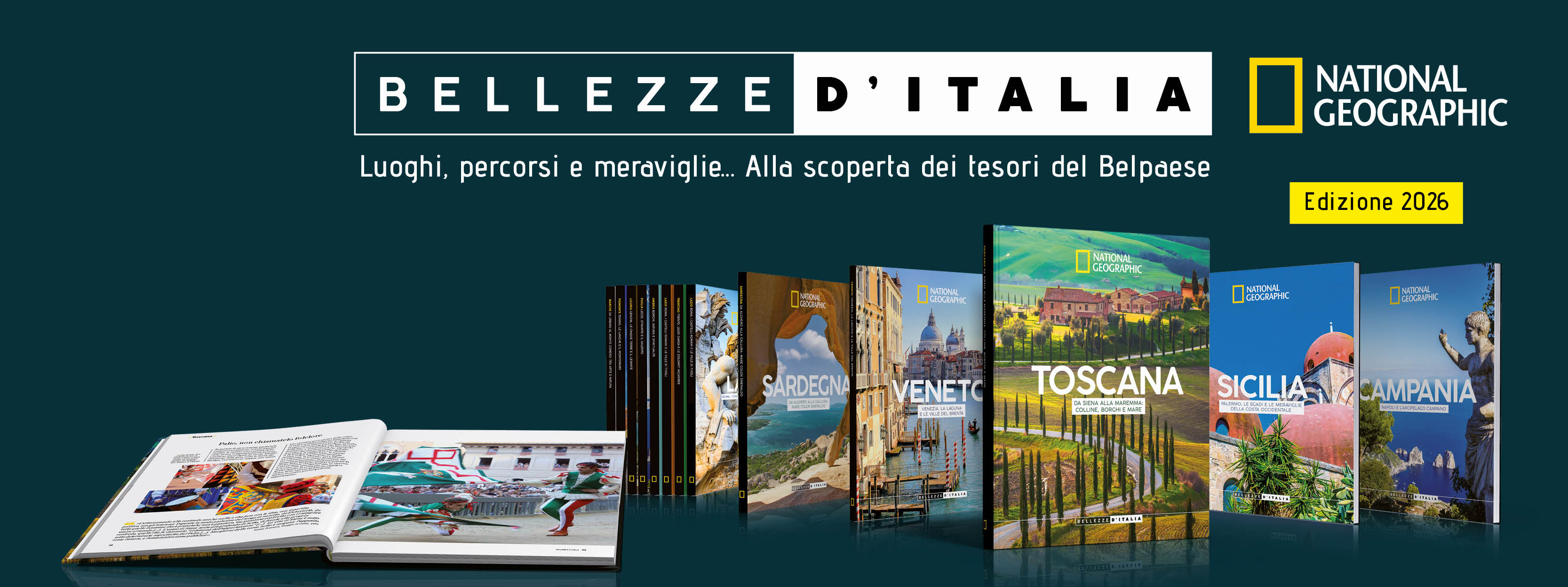 Bellezze d'Italia - National Geographic- Edizione 2026