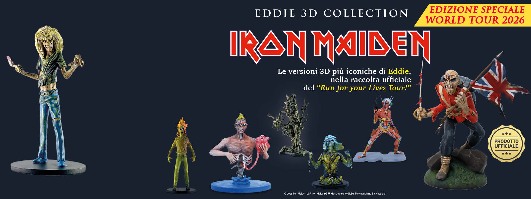 Eddie 3D Collection Special Edition "World Tour 2026"