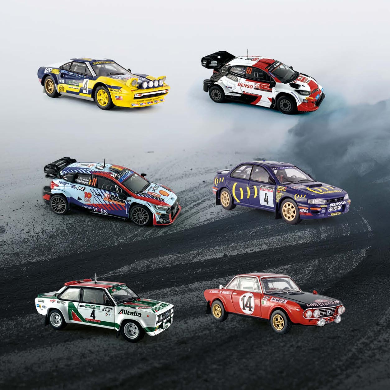 Rally 1:64 Official Collection