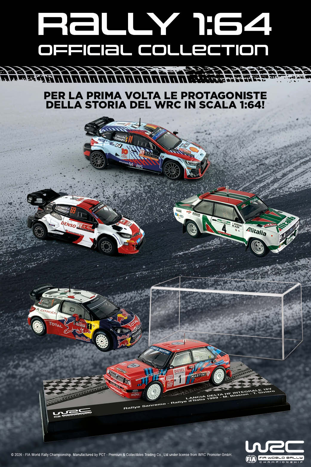 Rally 1:64 Official Collection