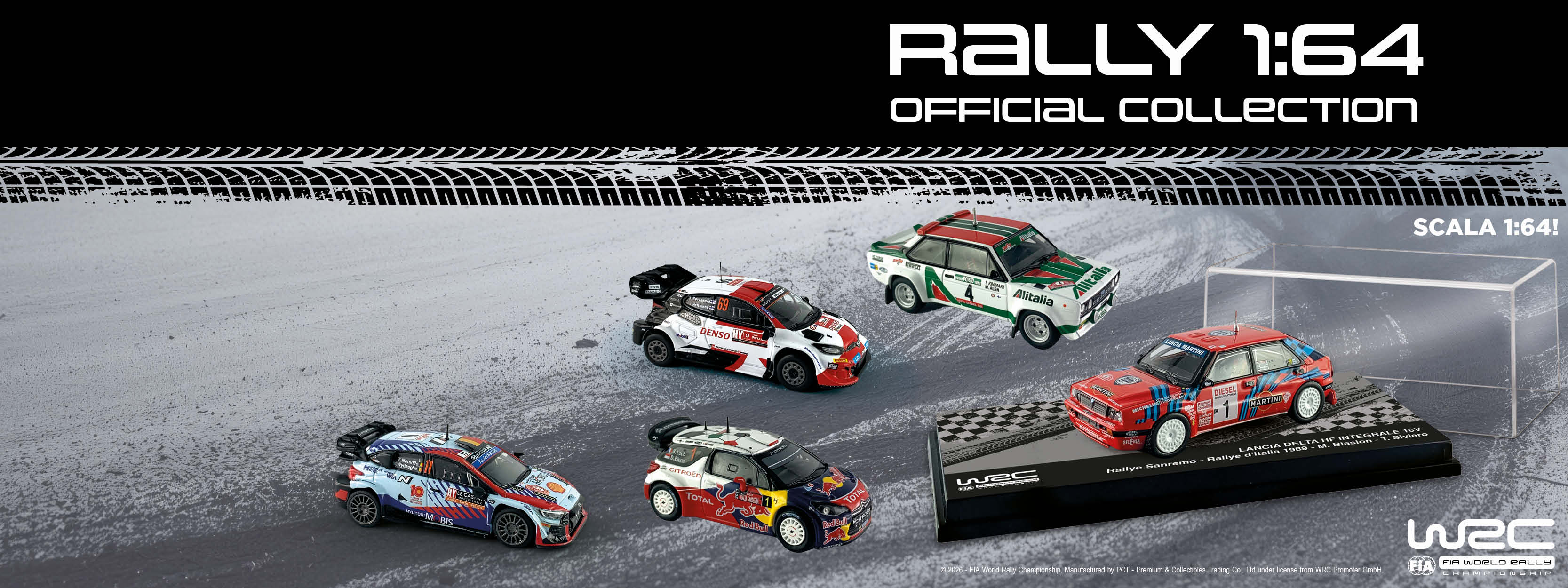Rally 1:64 Official Collection